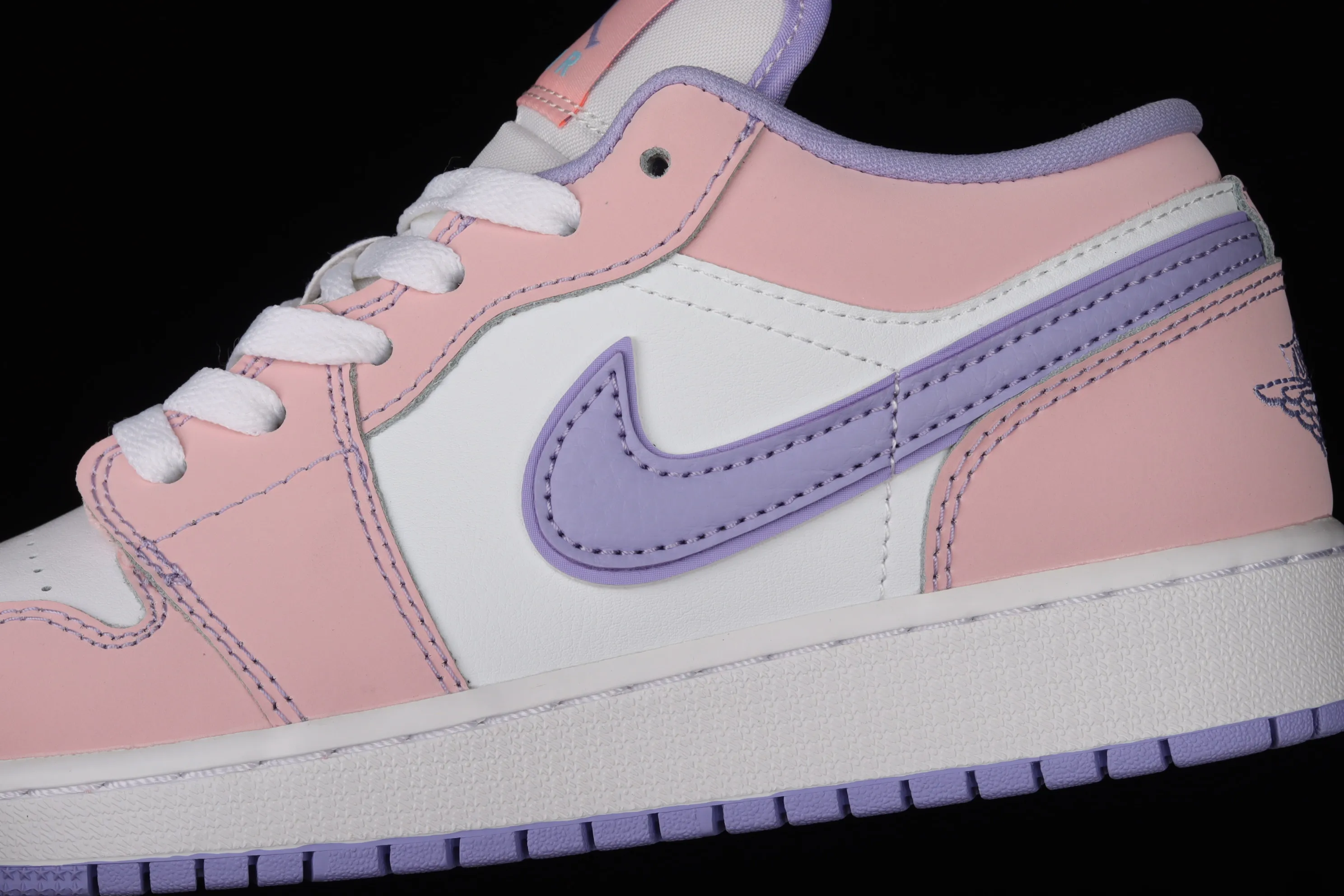 All categories Air Jordan Jordan series basketball shoes Air Jordan 1 Low G version pure original Air Jordan 1 Low AJ1 Joe 1 white purple pink low-top cultural leisure sports sneakers CV9844-600